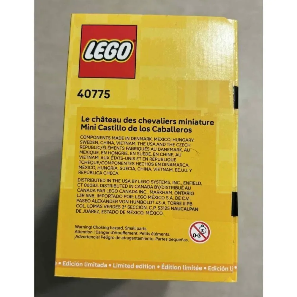 Lego 40775 Mini Knights Castle Building Set 2025 Limited Edition Set
